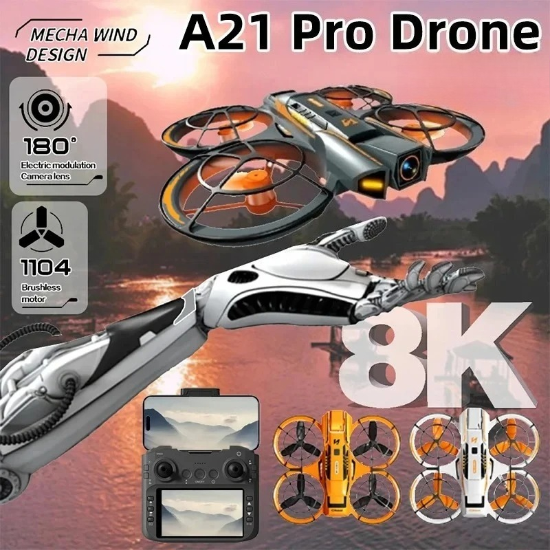 Оригинальный дрон A21 Pro 4K P – обзор и цена Drone Multispectral