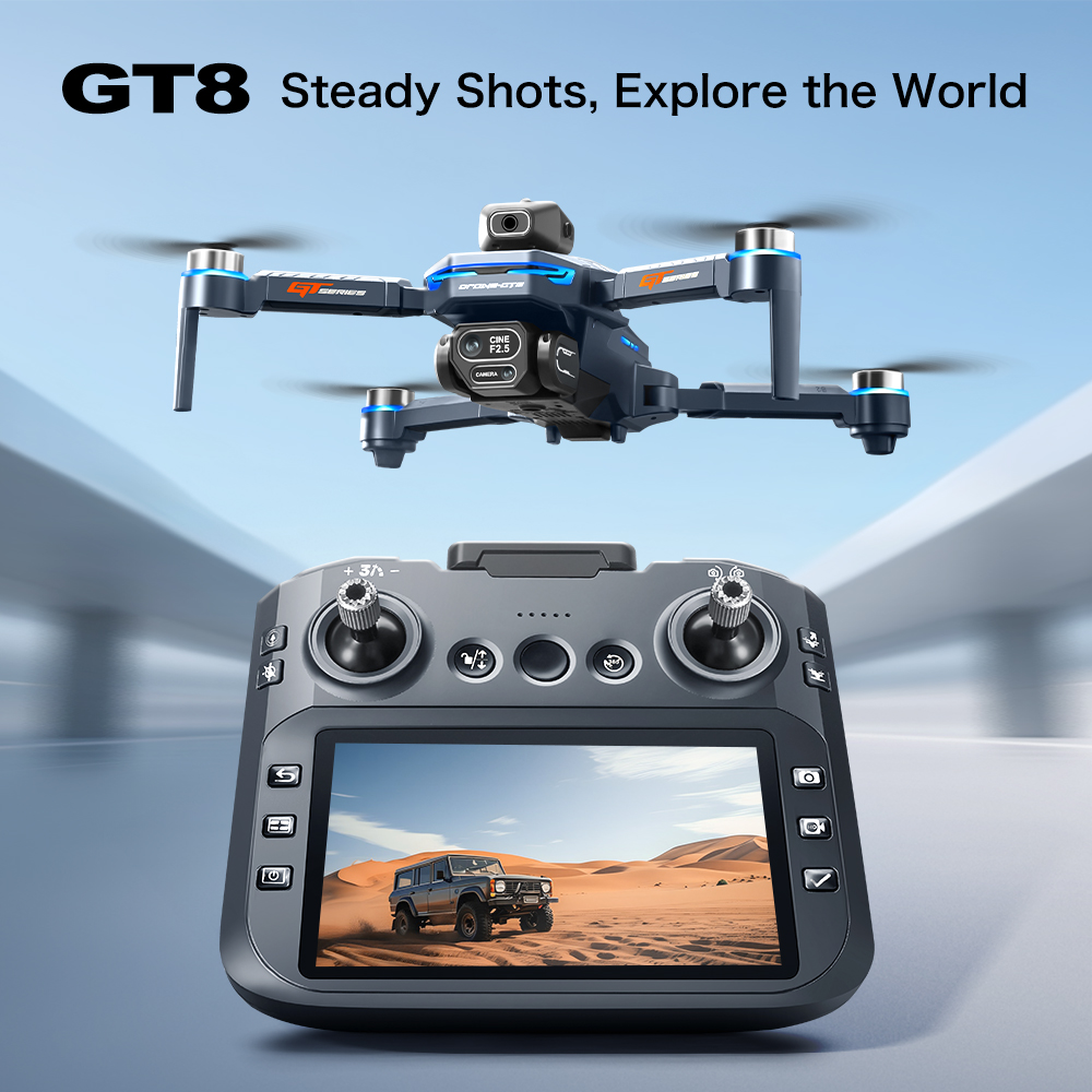 Дрон GT8 Max складной, 8K HD,  – обзор и цена Drone Multispectral