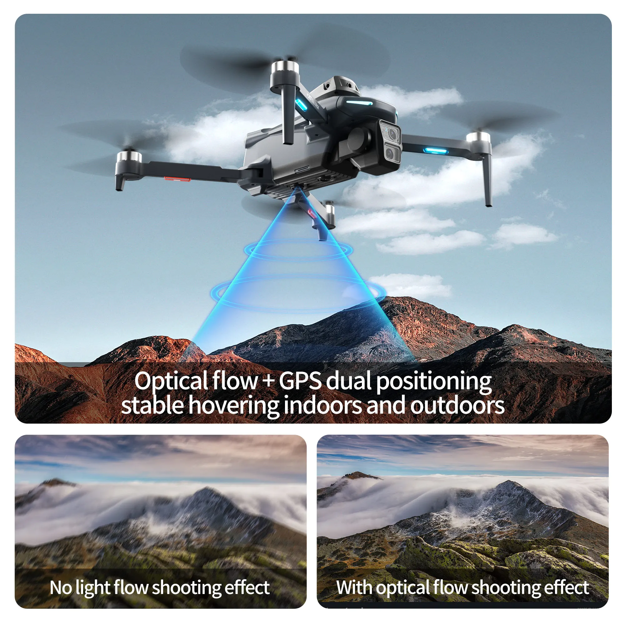 Оригинальный дрон XT606 MAX с  – обзор и цена Drone Multispectral