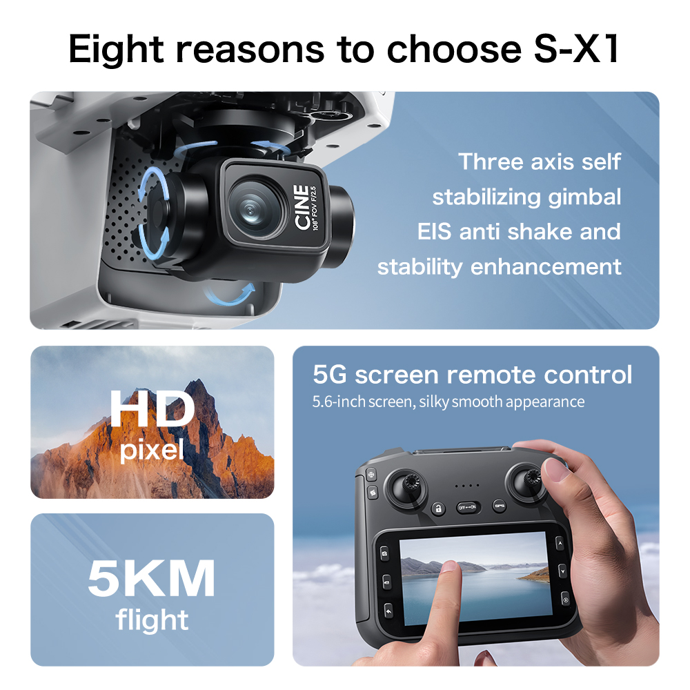 Лучшее предложение: Дрон S-X1  – обзор и цена Drone Multispectral