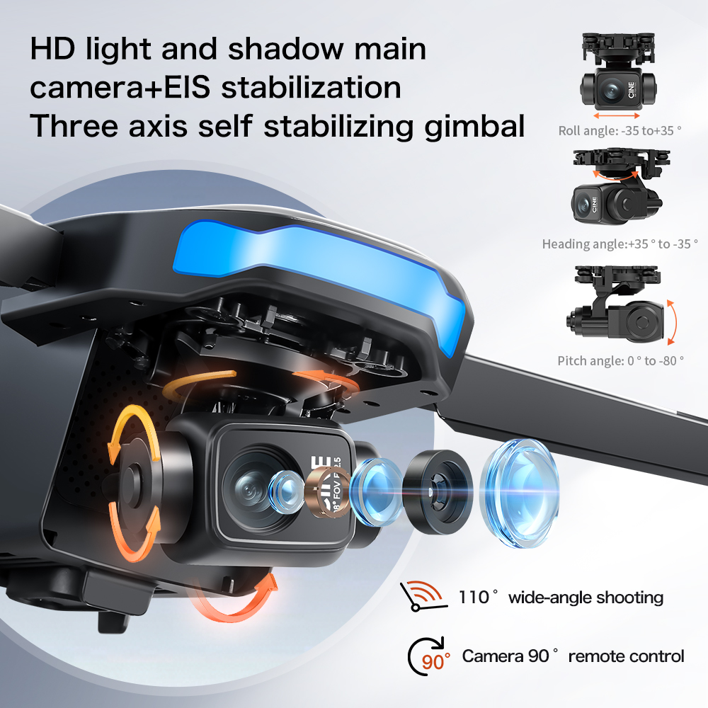 Новый дрон S-X1 MAX с GPS, 8K, – обзор и цена Drone Multispectral