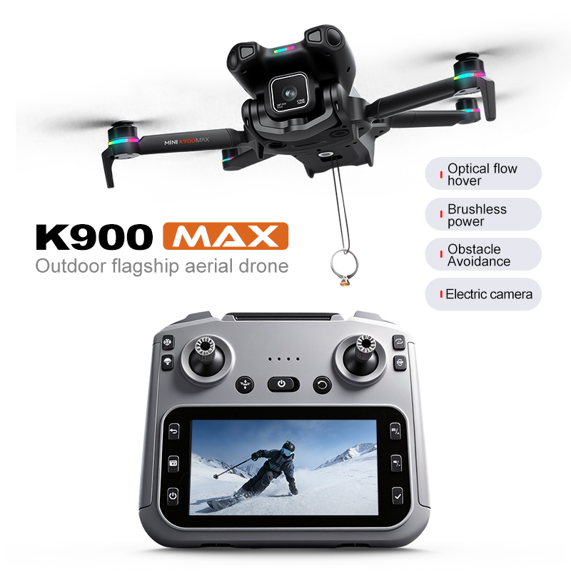 Новый дрон K900 MAX с GPS-каме – обзор и цена Drone Multispectral